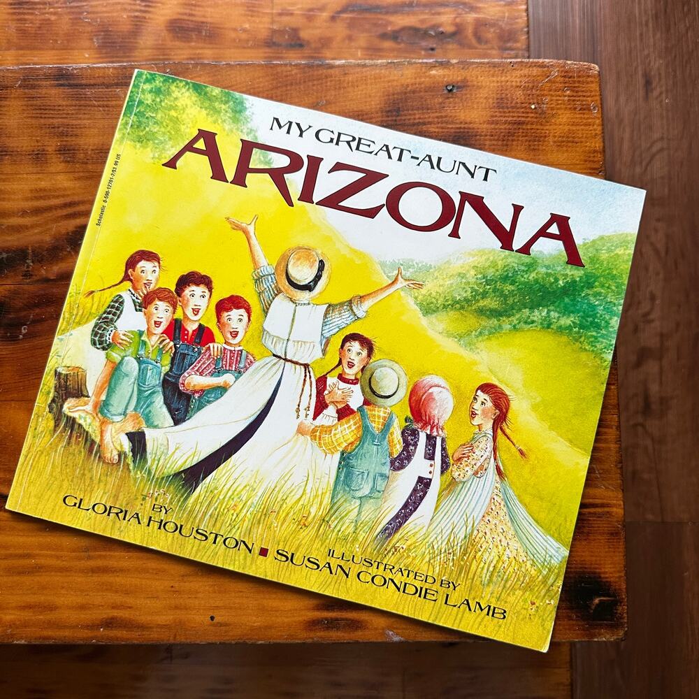 Vintage 1993 My Great-Aunt Arizona Paperback Book